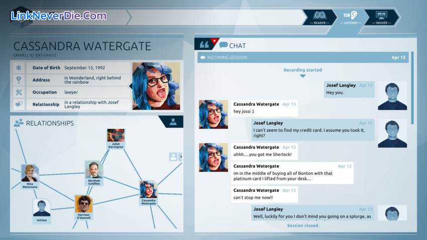 Hình ảnh trong game Orwell Deluxe Edition (screenshot) Hình ảnh trong game Orwell Deluxe Edition (screenshot)