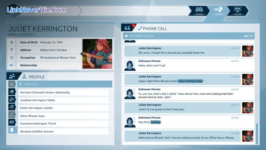 Hình ảnh trong game Orwell Deluxe Edition (screenshot) Hình ảnh trong game Orwell Deluxe Edition (screenshot)