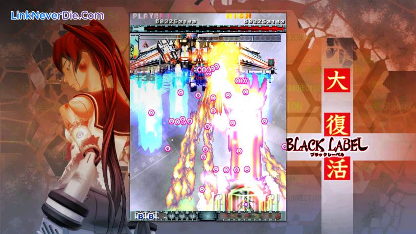 Hình ảnh trong game DoDonPachi Resurrection (screenshot) Hình ảnh trong game DoDonPachi Resurrection (screenshot)