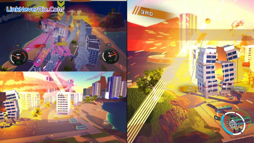 Hình ảnh trong game 100ft Robot Golf (screenshot) Hình ảnh trong game 100ft Robot Golf (screenshot)