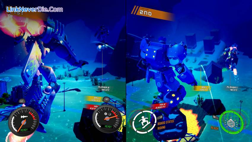 Hình ảnh trong game 100ft Robot Golf (screenshot) Hình ảnh trong game 100ft Robot Golf (screenshot)