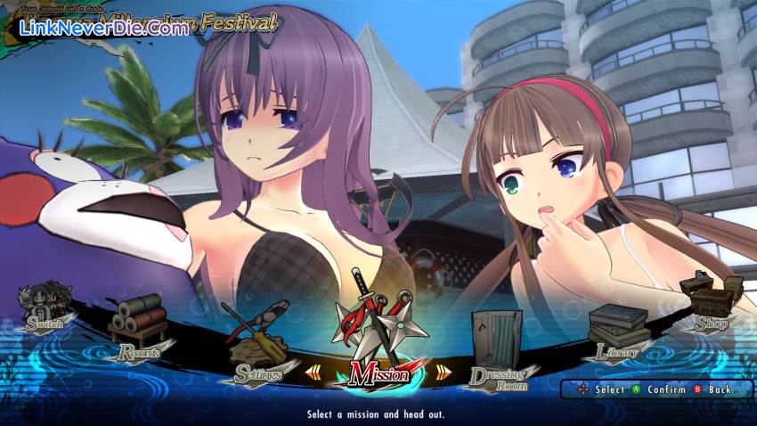 Hình ảnh trong game Senran Kagura Estival Versus (screenshot) Hình ảnh trong game Senran Kagura Estival Versus (screenshot)