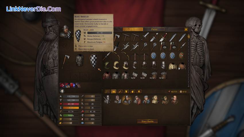 Hình ảnh trong game Battle Brothers (screenshot) Hình ảnh trong game Battle Brothers (screenshot)