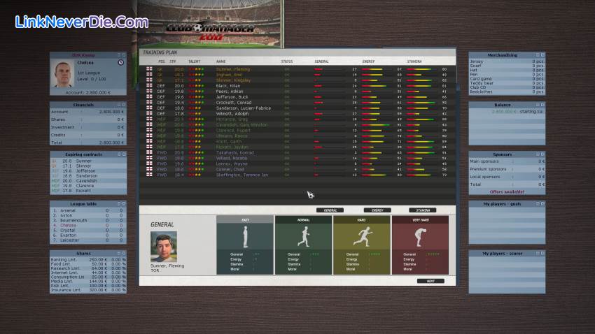 Hình ảnh trong game Club Manager (screenshot) Hình ảnh trong game Club Manager (screenshot)