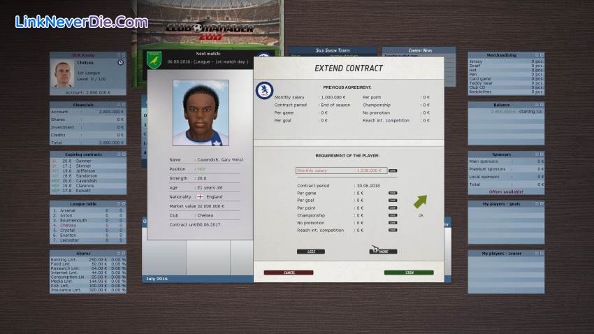 Hình ảnh trong game Club Manager (screenshot) Hình ảnh trong game Club Manager (screenshot)