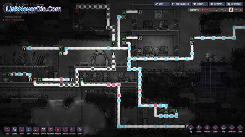 Hình ảnh trong game Oxygen Not Included (screenshot) Hình ảnh trong game Oxygen Not Included (screenshot)