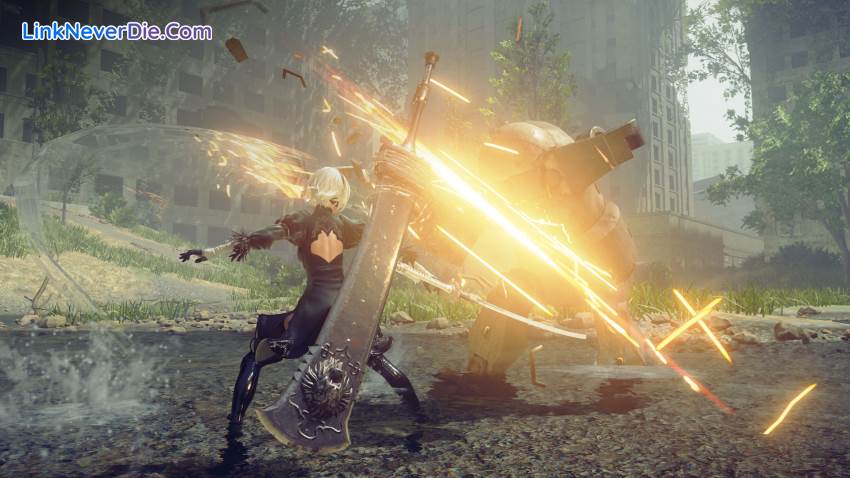 Hình ảnh trong game NieR:Automata (screenshot) Hình ảnh trong game NieR:Automata (screenshot)