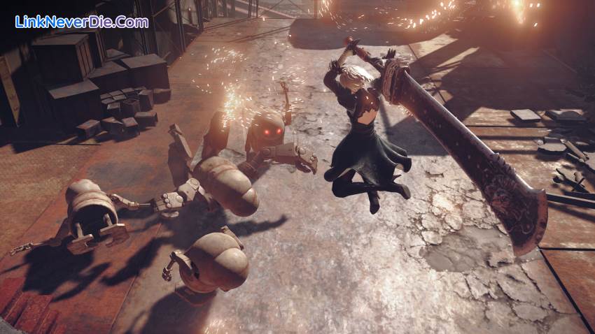 Hình ảnh trong game NieR:Automata (screenshot) Hình ảnh trong game NieR:Automata (screenshot)