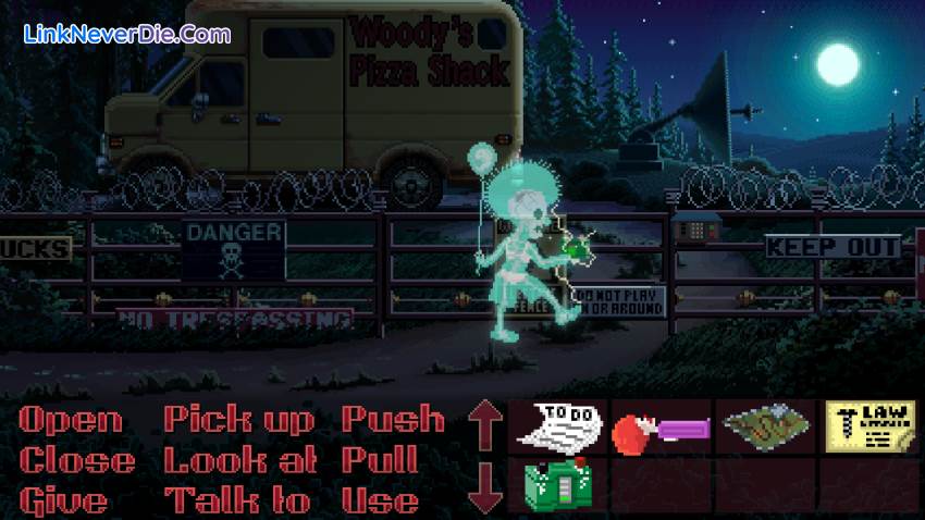 Hình ảnh trong game Thimbleweed Park (screenshot) Hình ảnh trong game Thimbleweed Park (screenshot)