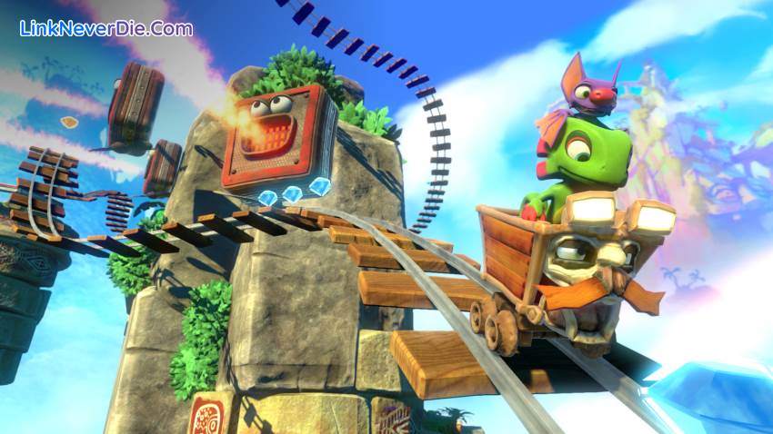 Hình ảnh trong game Yooka-Laylee (screenshot) Hình ảnh trong game Yooka-Laylee (screenshot)