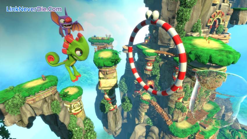 Hình ảnh trong game Yooka-Laylee (screenshot) Hình ảnh trong game Yooka-Laylee (screenshot)