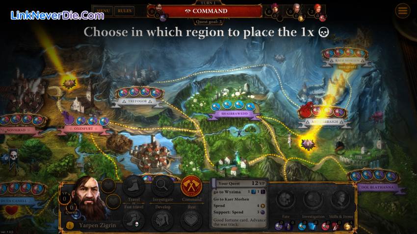 Hình ảnh trong game The Witcher Adventure Game (screenshot) Hình ảnh trong game The Witcher Adventure Game (screenshot)