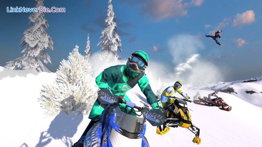 Hình ảnh trong game Snow Moto Racing Freedom (screenshot) Hình ảnh trong game Snow Moto Racing Freedom (screenshot)