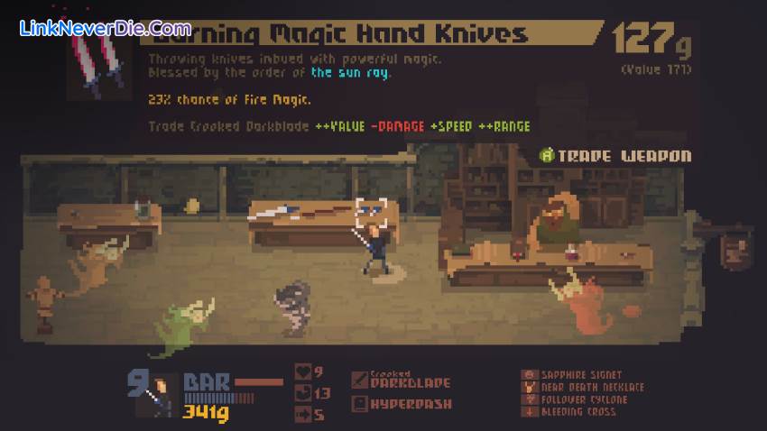 Hình ảnh trong game Crawl (screenshot) Hình ảnh trong game Crawl (screenshot)