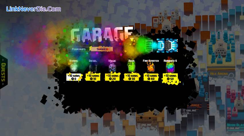 Hình ảnh trong game Squake (screenshot) Hình ảnh trong game Squake (screenshot)