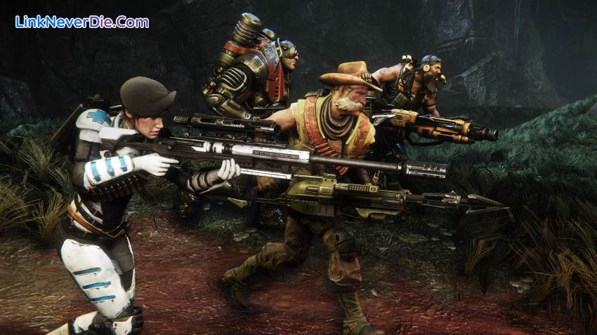 Hình ảnh trong game Evolve (screenshot) Hình ảnh trong game Evolve (screenshot)