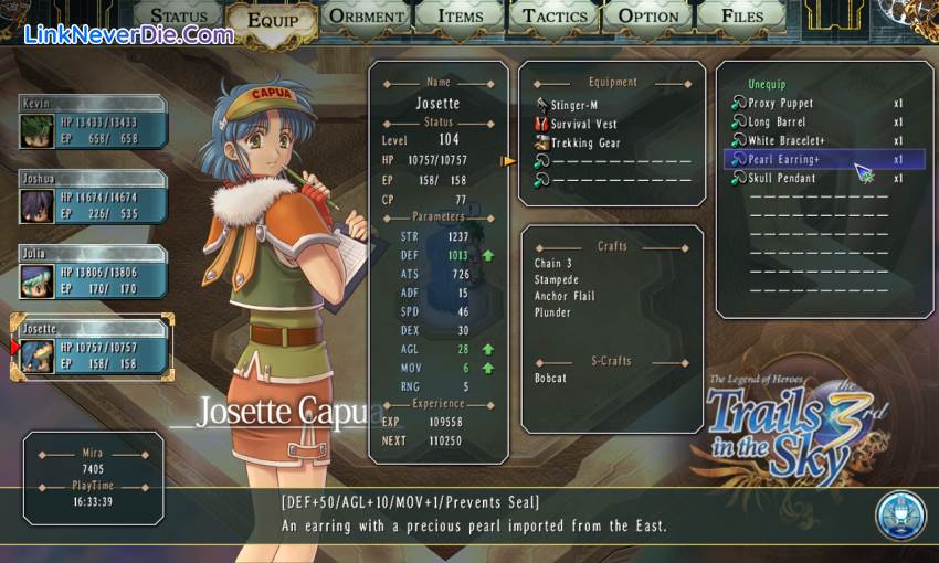 Hình ảnh trong game The Legend of Heroes: Trails in the Sky the 3rd (screenshot) Hình ảnh trong game The Legend of Heroes: Trails in the Sky the 3rd (screenshot)