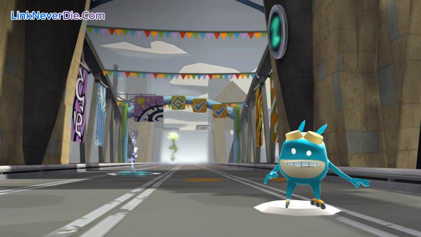 Hình ảnh trong game de Blob (screenshot) Hình ảnh trong game de Blob (screenshot)