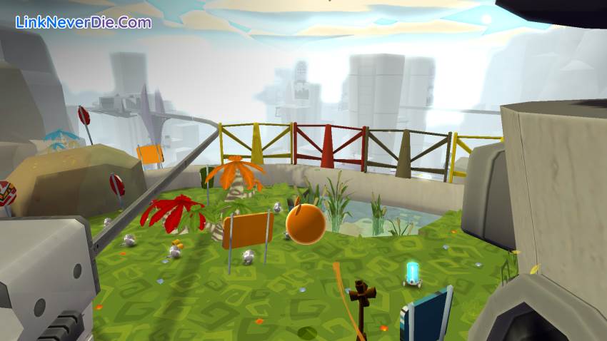 Hình ảnh trong game de Blob (screenshot) Hình ảnh trong game de Blob (screenshot)