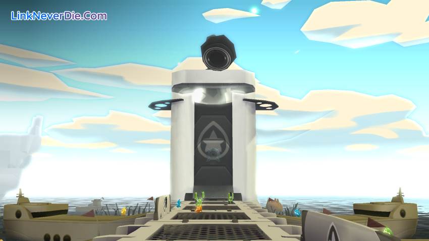 Hình ảnh trong game de Blob (screenshot) Hình ảnh trong game de Blob (screenshot)