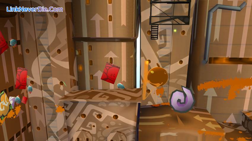 Hình ảnh trong game de Blob (screenshot) Hình ảnh trong game de Blob (screenshot)