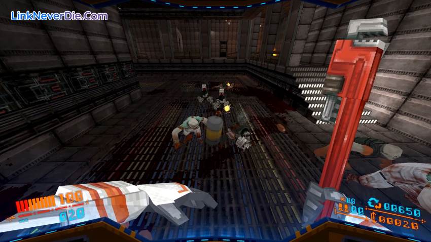 Hình ảnh trong game STRAFE (screenshot) Hình ảnh trong game STRAFE (screenshot)