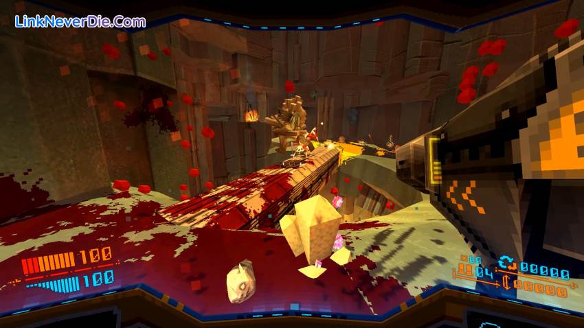 Hình ảnh trong game STRAFE (screenshot) Hình ảnh trong game STRAFE (screenshot)