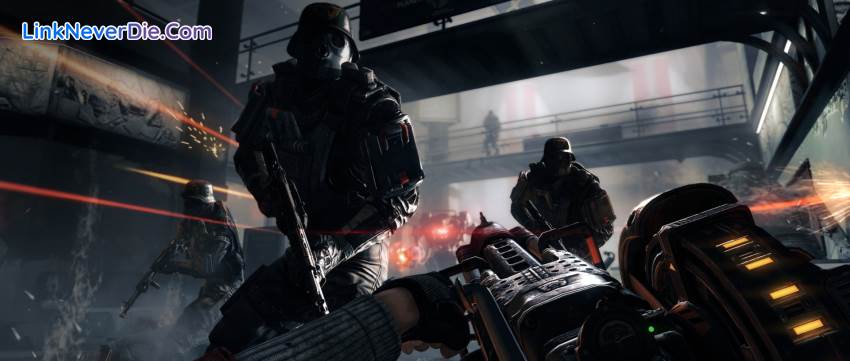 Hình ảnh trong game Wolfenstein: The New Order (screenshot) Hình ảnh trong game Wolfenstein: The New Order (screenshot)