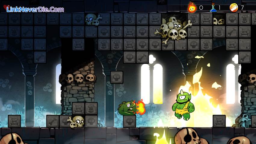 Hình ảnh trong game Wonder Boy: The Dragon's Trap (screenshot) Hình ảnh trong game Wonder Boy: The Dragon's Trap (screenshot)