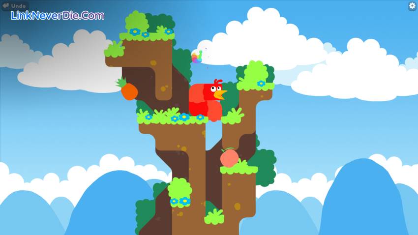 Hình ảnh trong game Snakebird (screenshot) Hình ảnh trong game Snakebird (screenshot)