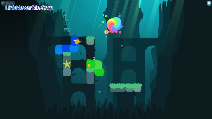 Hình ảnh trong game Snakebird (screenshot) Hình ảnh trong game Snakebird (screenshot)