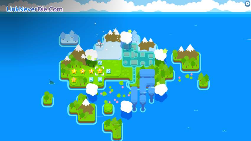 Hình ảnh trong game Snakebird (screenshot) Hình ảnh trong game Snakebird (screenshot)