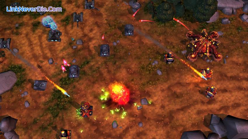 Hình ảnh trong game Tanks vs Aliens (screenshot) Hình ảnh trong game Tanks vs Aliens (screenshot)
