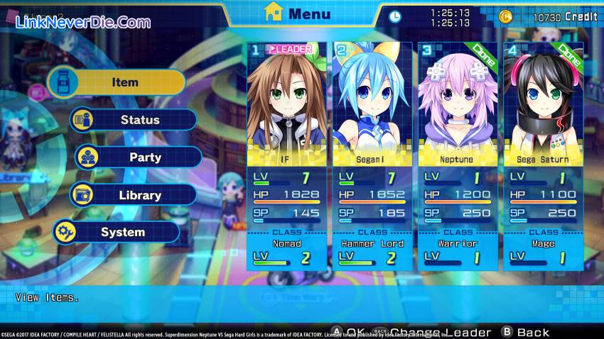 Hình ảnh trong game Superdimension Neptune VS Sega Hard Girls (screenshot) Hình ảnh trong game Superdimension Neptune VS Sega Hard Girls (screenshot)