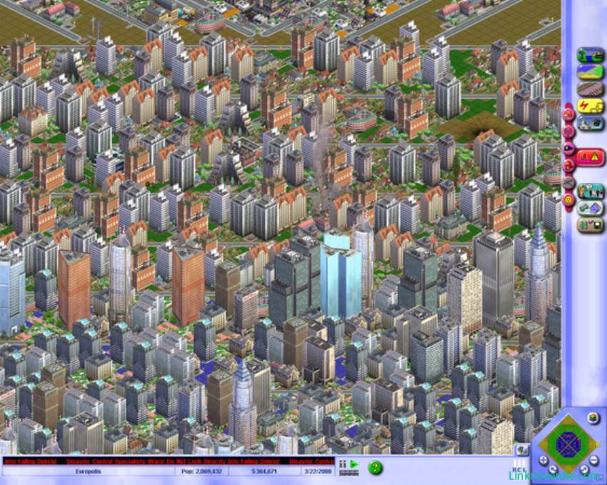 Hình ảnh trong game SimCity 3000 (screenshot) Hình ảnh trong game SimCity 3000 (screenshot)