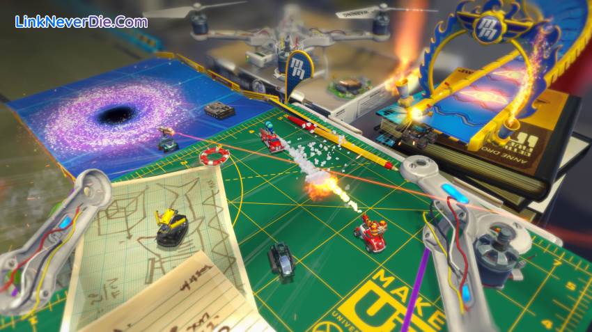 Hình ảnh trong game Micro Machines World Series (screenshot) Hình ảnh trong game Micro Machines World Series (screenshot)