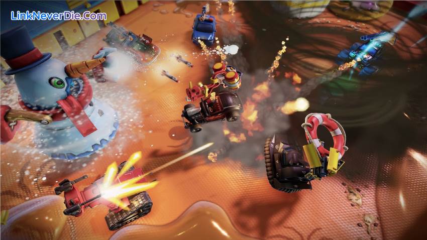 Hình ảnh trong game Micro Machines World Series (screenshot) Hình ảnh trong game Micro Machines World Series (screenshot)