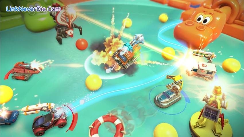 Hình ảnh trong game Micro Machines World Series (screenshot) Hình ảnh trong game Micro Machines World Series (screenshot)