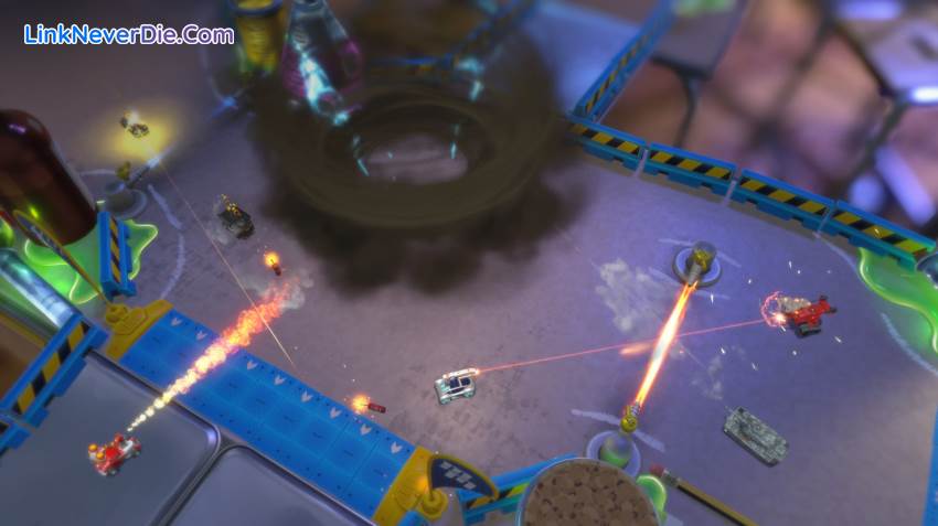 Hình ảnh trong game Micro Machines World Series (screenshot) Hình ảnh trong game Micro Machines World Series (screenshot)