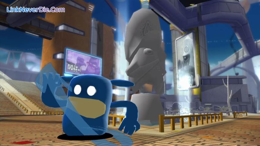 Hình ảnh trong game de Blob 2 (screenshot) Hình ảnh trong game de Blob 2 (screenshot)