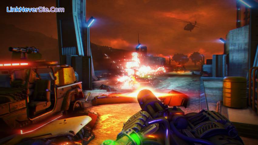 Hình ảnh trong game Far Cry 3 Blood Dragon (screenshot) Hình ảnh trong game Far Cry 3 Blood Dragon (screenshot)