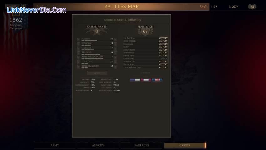 Hình ảnh trong game Ultimate General: Civil War (screenshot) Hình ảnh trong game Ultimate General: Civil War (screenshot)