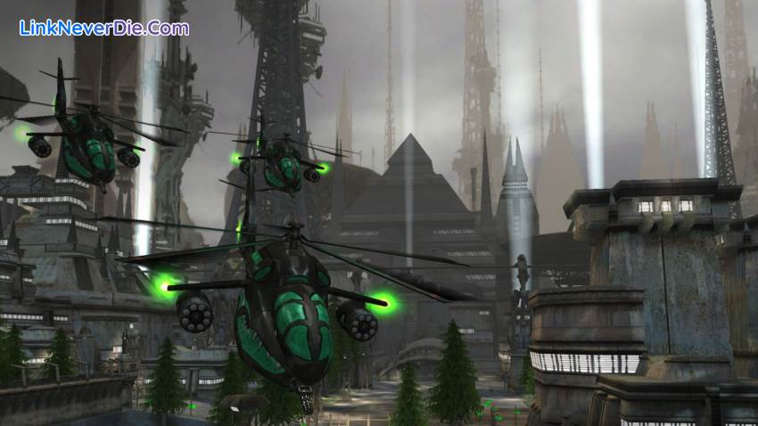 Hình ảnh trong game Serious Sam 2 (screenshot) Hình ảnh trong game Serious Sam 2 (screenshot)