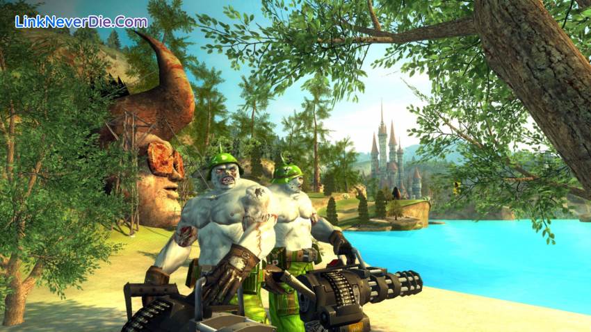 Hình ảnh trong game Serious Sam 2 (screenshot) Hình ảnh trong game Serious Sam 2 (screenshot)