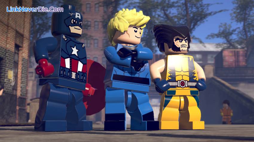 Hình ảnh trong game LEGO Marvel Super Heroes (screenshot) Hình ảnh trong game LEGO Marvel Super Heroes (screenshot)