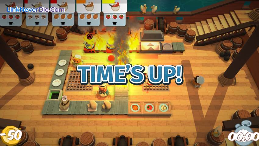 Hình ảnh trong game Overcooked (screenshot) Hình ảnh trong game Overcooked (screenshot)
