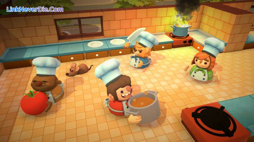 Hình ảnh trong game Overcooked (screenshot) Hình ảnh trong game Overcooked (screenshot)