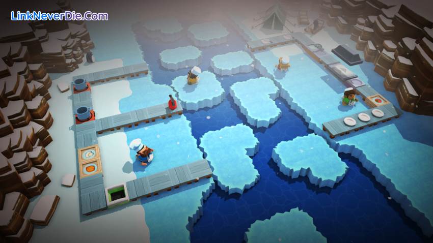 Hình ảnh trong game Overcooked (screenshot) Hình ảnh trong game Overcooked (screenshot)