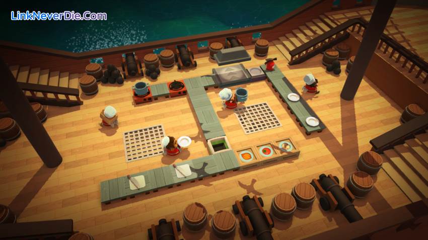 Hình ảnh trong game Overcooked (screenshot) Hình ảnh trong game Overcooked (screenshot)