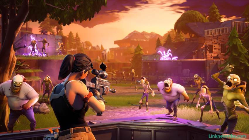 Hình ảnh trong game Fortnite (screenshot) Hình ảnh trong game Fortnite (screenshot)